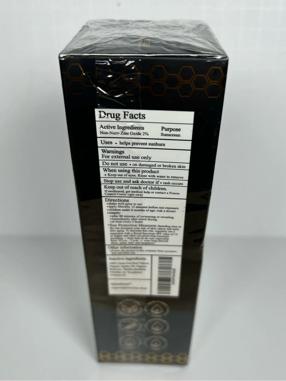 Terra Lotus SPF 50 Organic Tallow Sunscreen 5.0oz 148ml New Factory Sealed USA